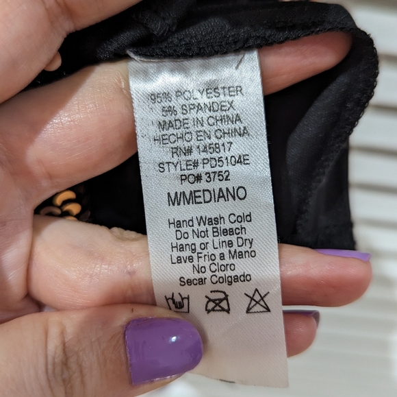 Privy Black with Rose gold sequins dress - Picture 8 of 10